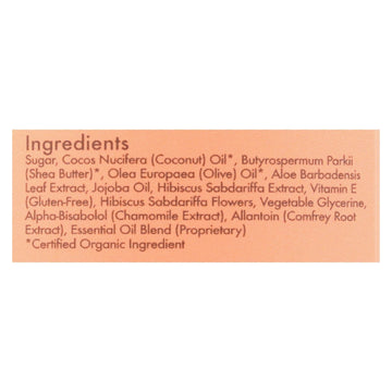 Shea Moisture - Hnd Body Scrub Coconut Hbiscus - 1 Each - 12 Oz - Maras Green