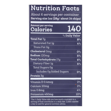 Siete - Kettle Chip Fuego - Case Of 6 - 5.5 Oz - Maras Green