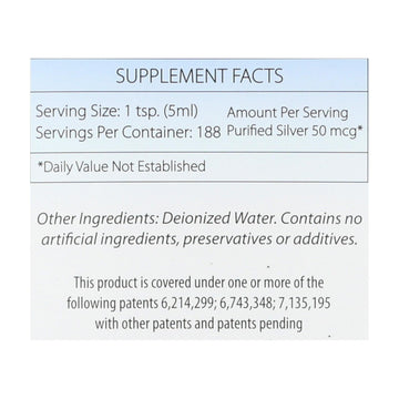 Silver Biotics - Supplmnt Dly Imun Sup Vlu - 1 Each 1 - 32 Fz - Maras Green