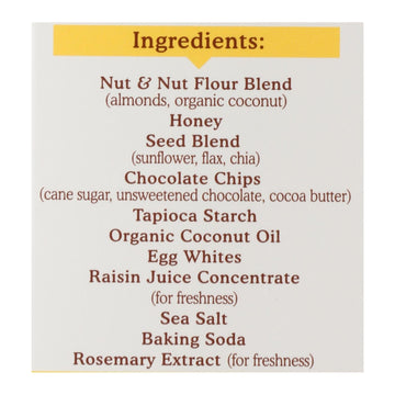 Simple Mills - Bar Sft Baked Dark Chocolate Almond - Case Of 6 - 5.99 Oz - Maras Green