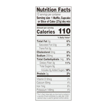 Simple Mills - Mix Chocolate Muffin Cake - Case Of 6 - 11.2 Oz - Maras Green