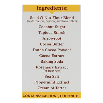 Simple Mills - Sweet Thins Chocolate Mint - Case Of 6 - 4.25 Oz - Maras Green