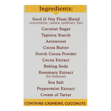 Simple Mills - Sweet Thins Chocolate Mint - Case Of 6 - 4.25 Oz - Maras Green