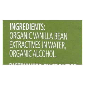 Simply Organic Vanilla Extract - Organic - 2 Oz - Maras Green