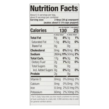 Skinnypop Popcorn - Popcorn Micro Sea Salt 3pk - Case Of 12 - 3/2.8 Oz - Maras Green