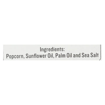 Skinnypop Popcorn - Popcorn Mirco Sea Salt - Case Of 6 - 6/2.8 Oz - Maras Green