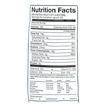 Skinnypop Popcorn Skinny Pop - Sea Salt And Black Pepper - Case Of 12 - 4.4 Oz. - Maras Green