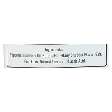 Skinnypop Popcorn Skinny Pop - White Cheddar - Case Of 10 - 0.65 Oz. - Maras Green