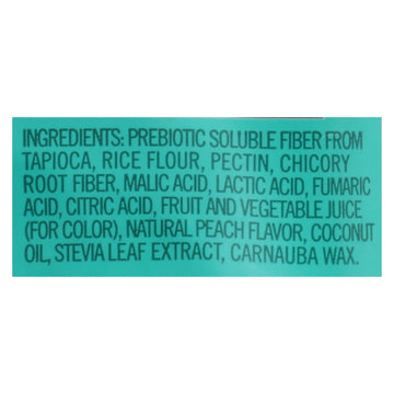 Smartsweets - Gummy Peach Rings - Case Of 12 - 1.8 Oz - Maras Green