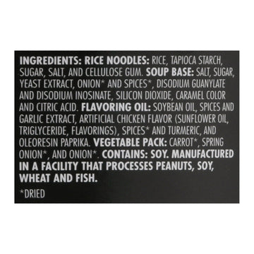 Snapdragon Foods - Bowl Chicken Pho - Case Of 6 - 2.1 Oz - Maras Green