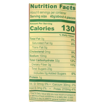 Solely - Dried Fruit Organic Mango Halves - Case Of 6 - 8 Oz - Maras Green