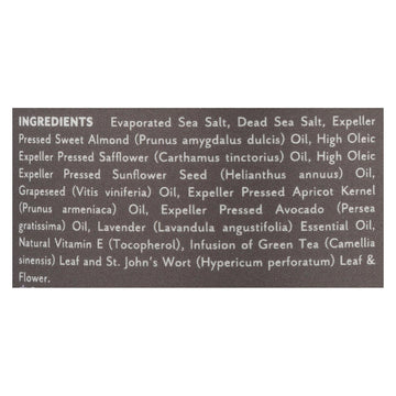 Soothing Touch Salt Scrub - Lavender - 20 Oz - Maras Green