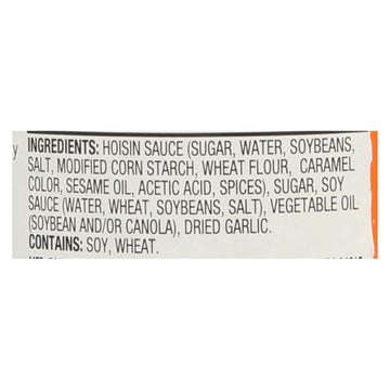 Soy Vay Hoisin Garlic Marinade And Sauce - Case Of 6 - 22 Fl Oz. - Maras Green