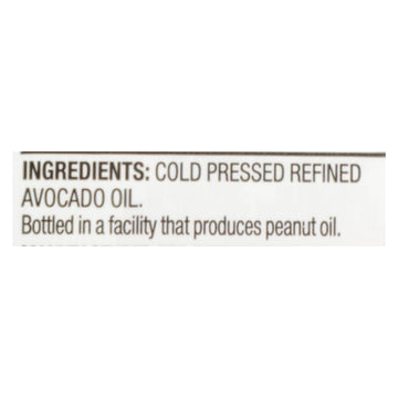 Spectrum Naturals - Avocado Oil Rfnd Cld Prsd - Case Of 6 - 16 Fz - Maras Green