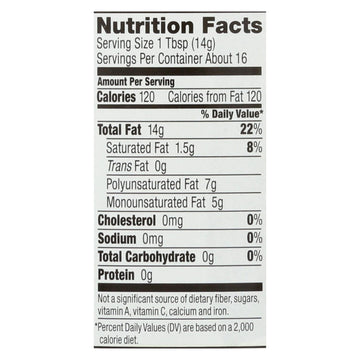 Spectrum Naturals Unrefined Toasted Sesame Oil - Case Of 6 - 8 Fl Oz. - Maras Green