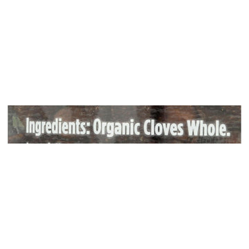 Spicely Organics - Organic Cloves - Whole - Case Of 3 - 1.1 Oz. - Maras Green