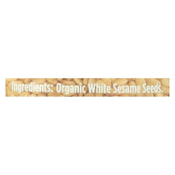 Spicely Organics - Organic Sesame - White - Case Of 3 - 2 Oz. - Maras Green