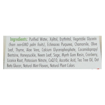 Spry Mouth Wash - Herbal Mint - Af - 16 Fl Oz - Maras Green