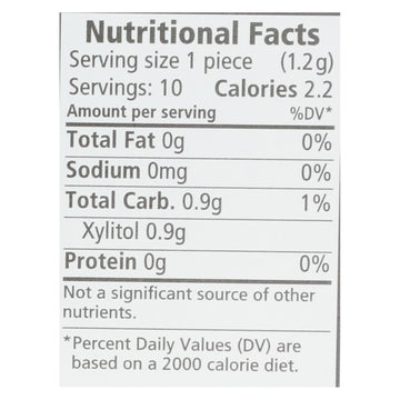 Spry Xylitol Gems - Peppermint - Case Of 20 - 10 Count - Maras Green