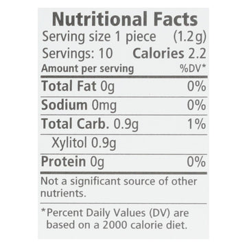 Spry Xylitol Gems - Spearmint - Case Of 20 - 10 Count - Maras Green