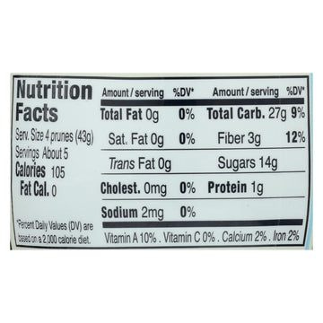 St Dalfour Prunes - French - Giant - Pitted - 7 Oz - Case Of 6 - Maras Green