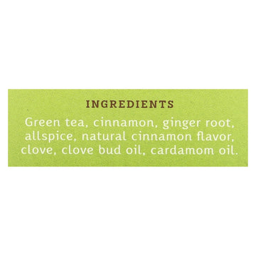 Stash Tea Chai Green Tea - Case Of 6 - 20 Bags - Maras Green