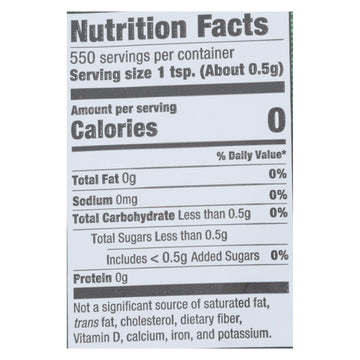 Stevia In The Raw Sweetener - Baker Bag - Case Of 6 - 9.7 Oz. - Maras Green