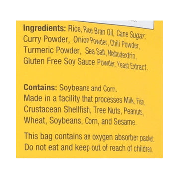 Sun Tropics® Tokyo Curry Mochi Rice Bites Tokyo Curry - Case Of 12 - 3.50 Oz - Maras Green