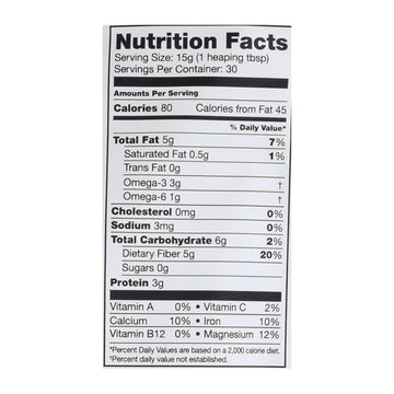 Sunfood Superfoods Raw Organic Chia Seeds - 1 Each - 1 Lb - Maras Green