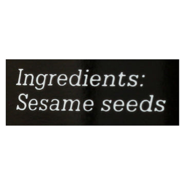 Sushi Chef White Sesame Seeds - Case Of 12 - 3.75 Oz. - Maras Green