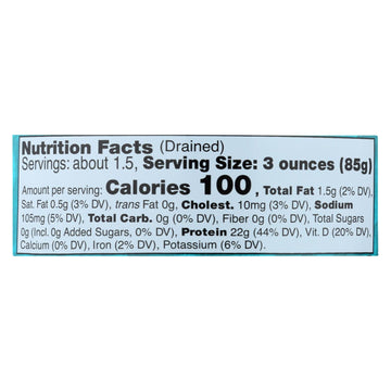 Sustainable Seas Chunk Albacore Tuna In Water - Case Of 12 - 5 Oz - Maras Green