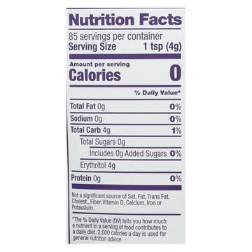 Swerve - Sweetener - Granular - Case Of 6 - 12 Oz. - Maras Green