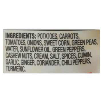 Tasty Bite Entree - Indian Cuisine - Vegetable Tikka Masala - 10 Oz - Case Of 6 - Maras Green