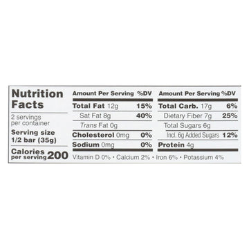 Taza Chocolate Stone Ground Organic Dark Chocolate Bar - Cacao Crunch - Case Of 10 - 2.5 Oz. - Maras Green