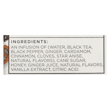 Tazo Tea Chai Concentrate - Case Of 6 - 32 Fl Oz - Maras Green