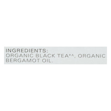 Tazo Tea - Tea Organic Black Earl Grey - Case Of 6 - 16 Bags - Maras Green