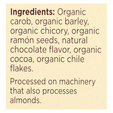 Teeccino Herbal Coffee Chocolate Dark Roast - 10 Tea Bags - Case Of 6 - Maras Green