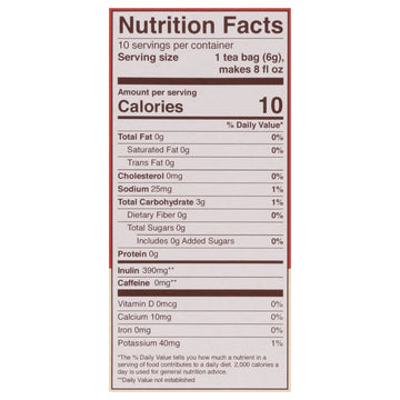 Teeccino - Mush Tea Chga Ashwgan - Case Of 6 - 10 Bag - Maras Green