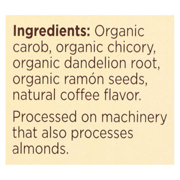 Teeccino Organic Herbal Coffee - Dandelion Dark Roast - 10 Bags - Case Of 6 - Maras Green