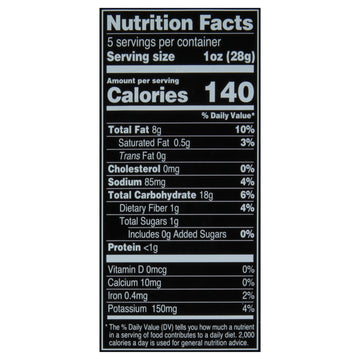 Terra Chips - Chip Vegetable Taro - Case Of 12 - 5 Ounces - Maras Green