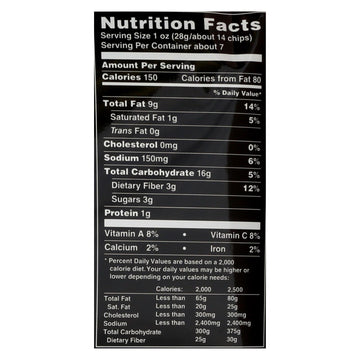 Terra Chips Exotic Vegetable Chips - Mediterranean - Case Of 12 - 6.8 Oz. - Maras Green