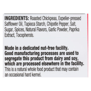 The Good Bean Crispy Crunchy Chickpea Snacks - Smoky Chili And Lime - Case Of 6 - 6 Oz. - Maras Green