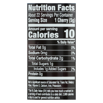 Tillen Farms Cherries - Bada Bing - 13.5 Oz - Case Of 6 - Maras Green