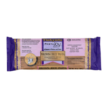 Tinkyada Brown Rice Spaghetti - Case Of 12 - 16 Oz - Maras Green