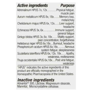 Trp Company - Chronic Fatigue Therapy - 70 Tab - Maras Green