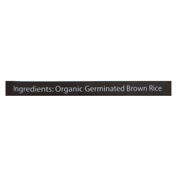 Truroots Organic Germinated Brown Rice - Whole Grain - Case Of 6 - 14 Oz. - Maras Green