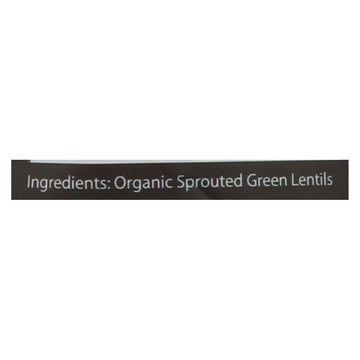 Truroots Organic Green Lentils - Sprouted - Case Of 6 - 10 Oz. - Maras Green