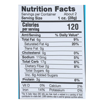 Undercover Quinoa Dark Chocolate + Sea Salt Crispy Quinoa Snack - Case Of 12 - 2 Oz - Maras Green