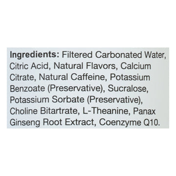 Uptime Energy - Energy Drink Raspberry Lemnad Sugar Free - Case Of 12 - 12 Fz - Maras Green