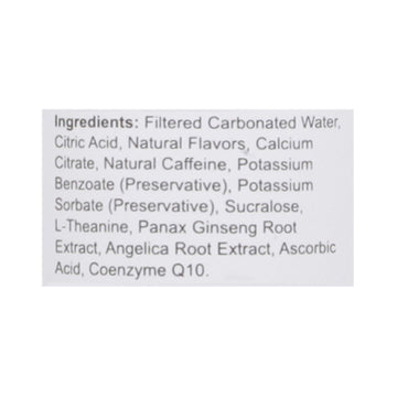 Uptime Energy - Energy Drink Wht Peach Lemon Sugar Free - Case Of 12 - 12 Fz - Maras Green